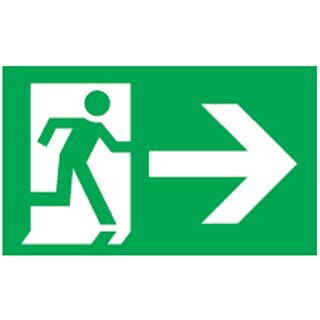 PICTOGRAMME "FLECHE DROITE" POUR BLOC SECOURS SMART PSR