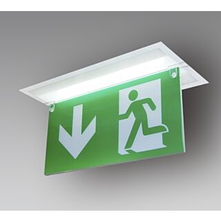 DRAPEAU POUR CADRE ENCASTREMENT BLOC SECOURS SMART SSDBE