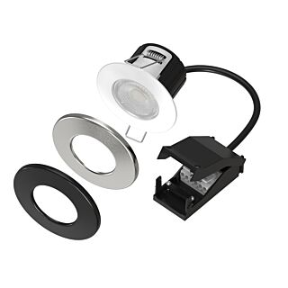 COLLERETTE NOIRE POUR SPOT QUARTZ 6W 3CCT